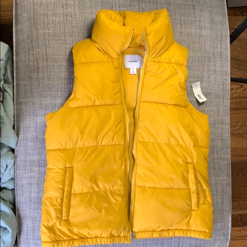 Old Navy Yellow Vest